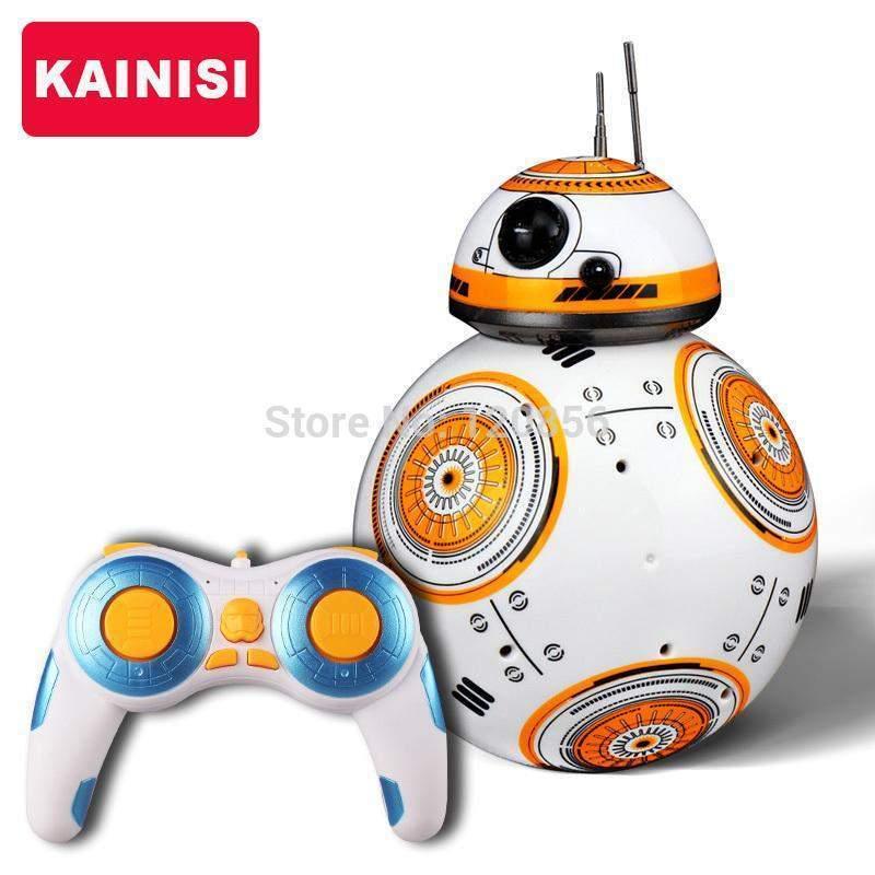 Free shipping 17cm Star Wars 2.4G BB-8 Robot upgrade remote control BB8 robot intelligent with sound Ball kid gift boy toy – mobileiGo.com