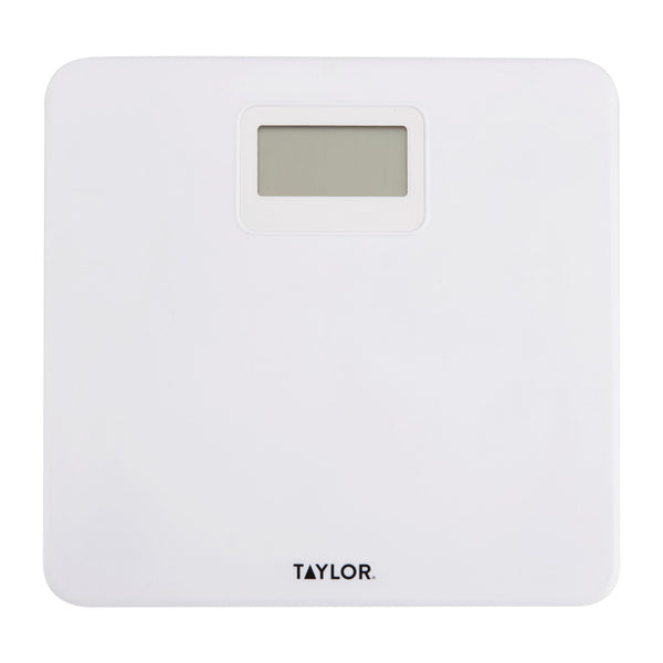 Taylor Precision Products 5274509 Digital Plastic Bath Scale, White, 330-Lb. Capacity