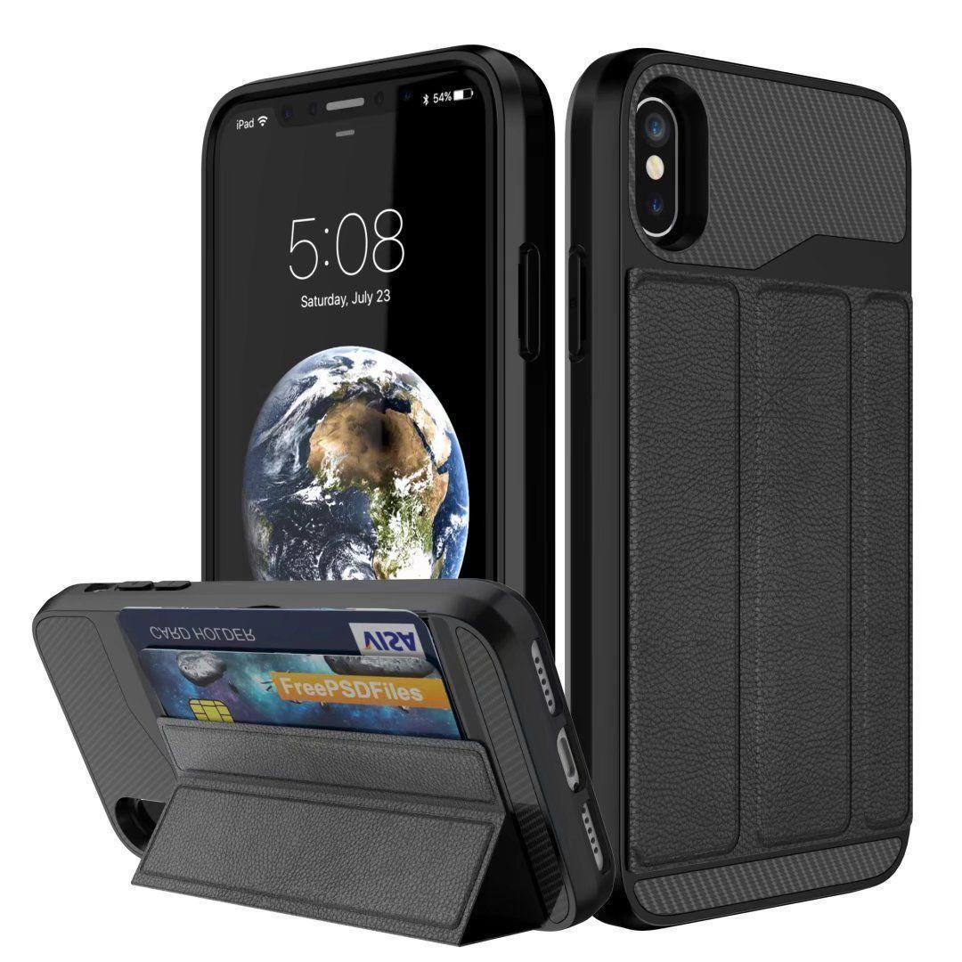 Apple iPhone XR Magnetic Car Mount Folio Leather Card Holder Wallet Stand  Case by Modes – mobileiGo.com