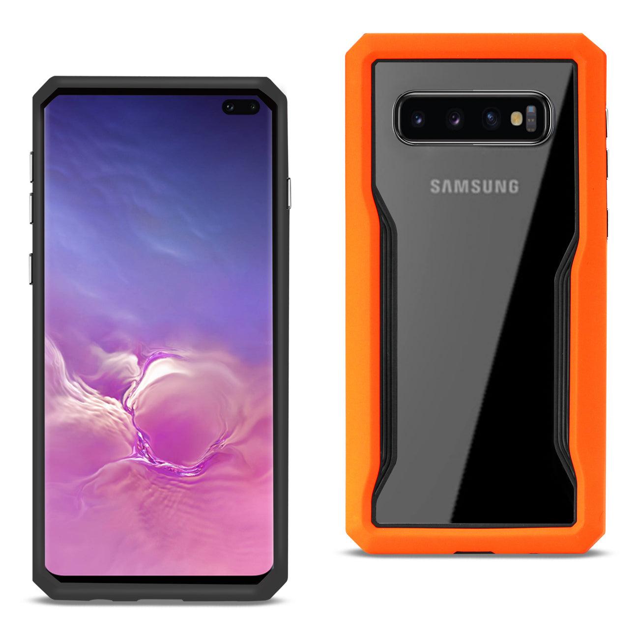 Reiko Samsung Galaxy S10 Plus Protective Cover In Orange
