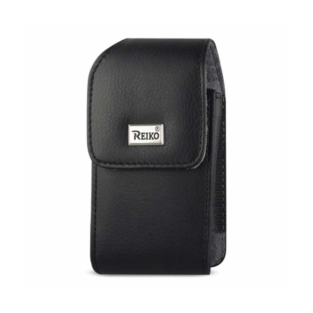 Vertical Leather Pouch Treo 650 With Megnetic And Metal Belt Clip In Black (4.4x2.3x0.9 Inches) Vertical Leather Pouch Treo 650 With Megnetic And Metal Belt Clip In Black (4.4x2.3x0.9 Inches)