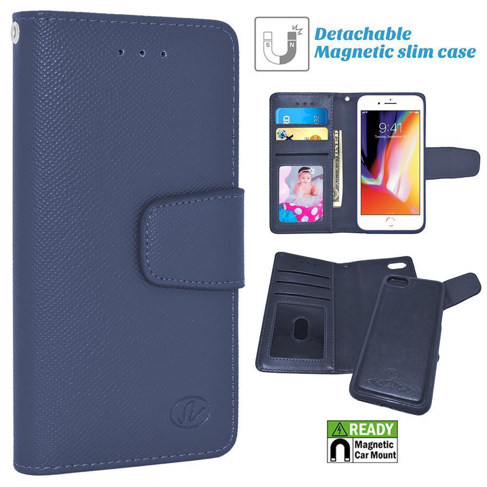 Card Holder Iphone Magnetic Flip Case TUCCH IPhone PU Leather