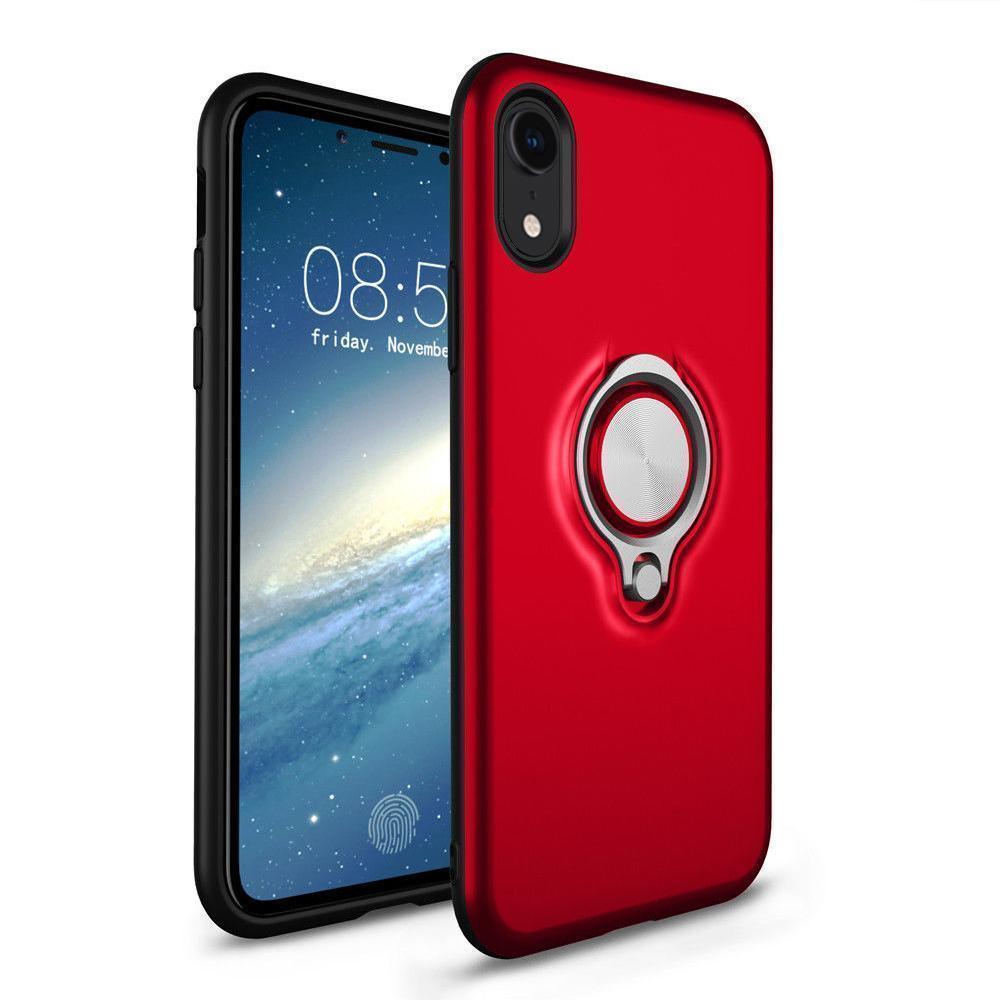 Apple Iphone Magnetic Phone Case For Iphone Xr Apple IPhone XR Ultra Slim Magnetic Finger Ring Stand Apple Iphone Magnetic Phone Case For Iphone Xr Apple IPhone XR Ultra Slim Magnetic Finger Ring Stand
