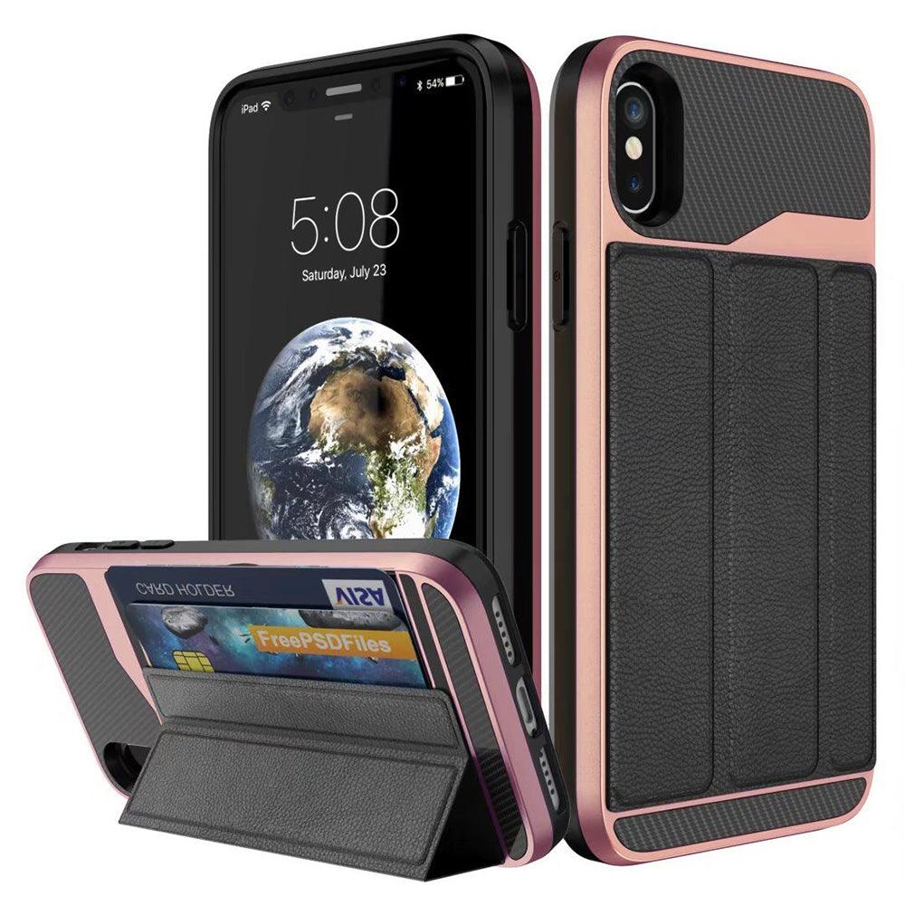 Apple iPhone XR Magnetic Car Mount Folio Leather Card Holder Wallet Stand  Case by Modes – mobileiGo.com