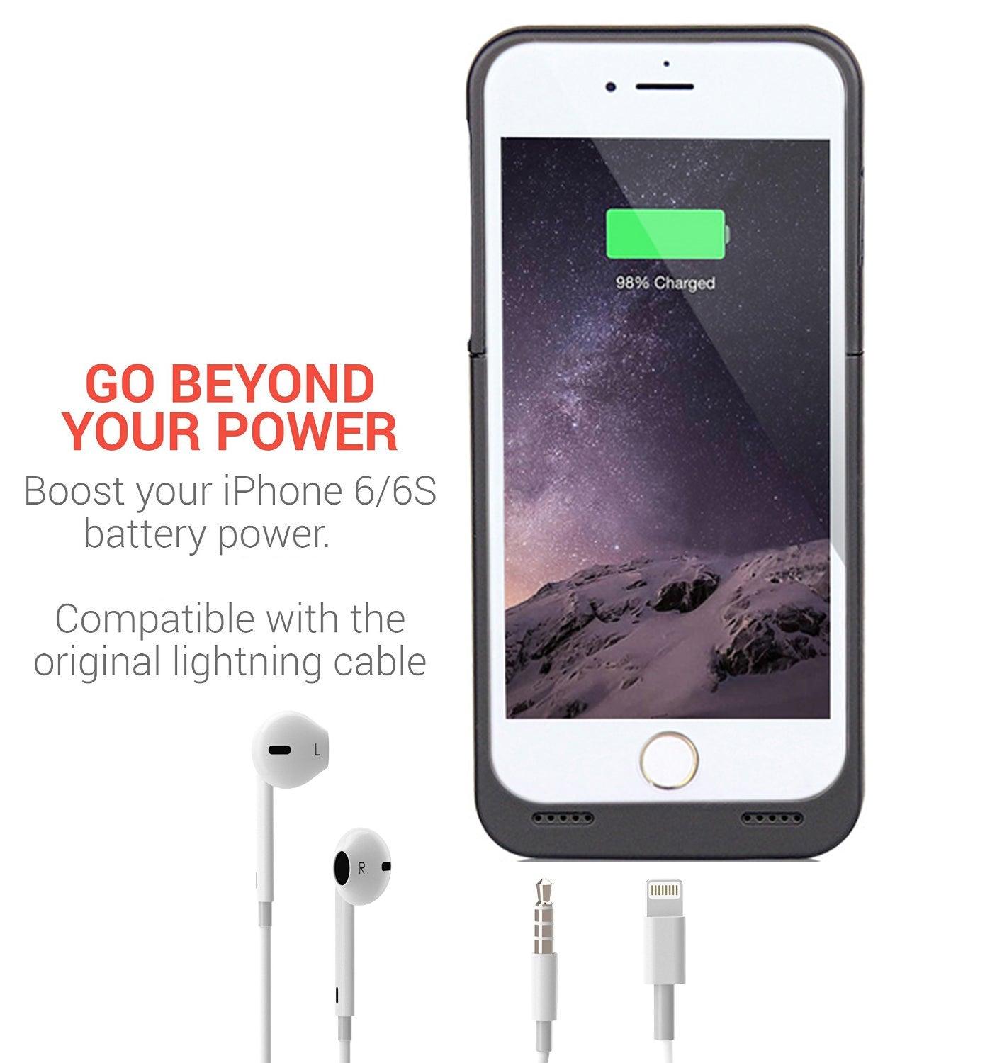 Iphone Case With Battery And Headphone Jack IPhone 6S Plus