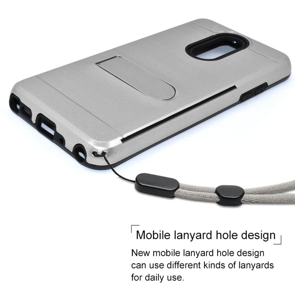 LG Stylo 4 Brushed Shockproof Card Holder Case With Kickstand by Modes –  mobileiGo.com