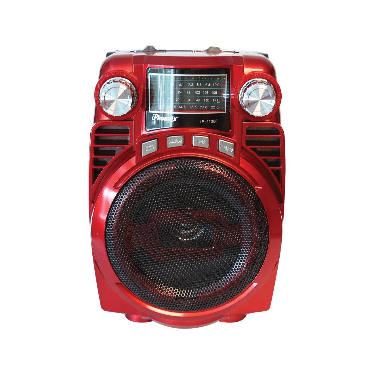 Multifunctionele Mini Draagbare Fm Radio Bluetooth Luidspreker Usb Tf Aux Binnen Buiten Retro Design Draad