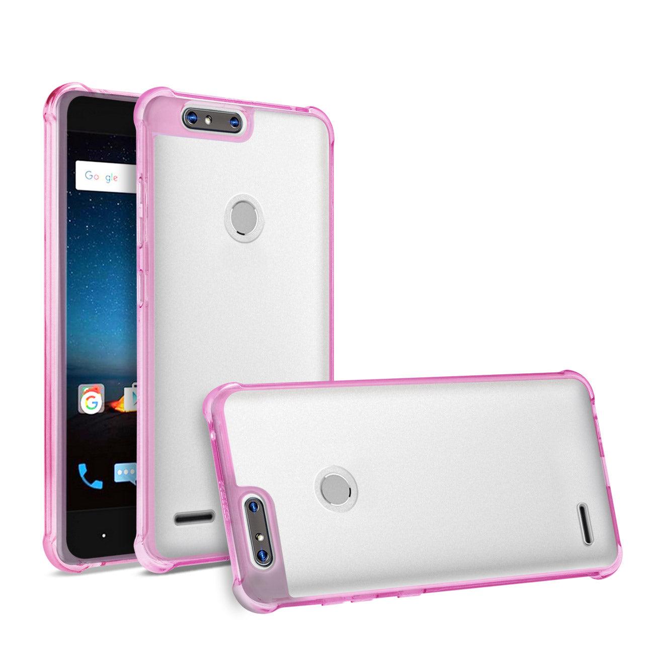 Reiko ZTE Sequoia Clear Bumper Case with Air Cushion Protection