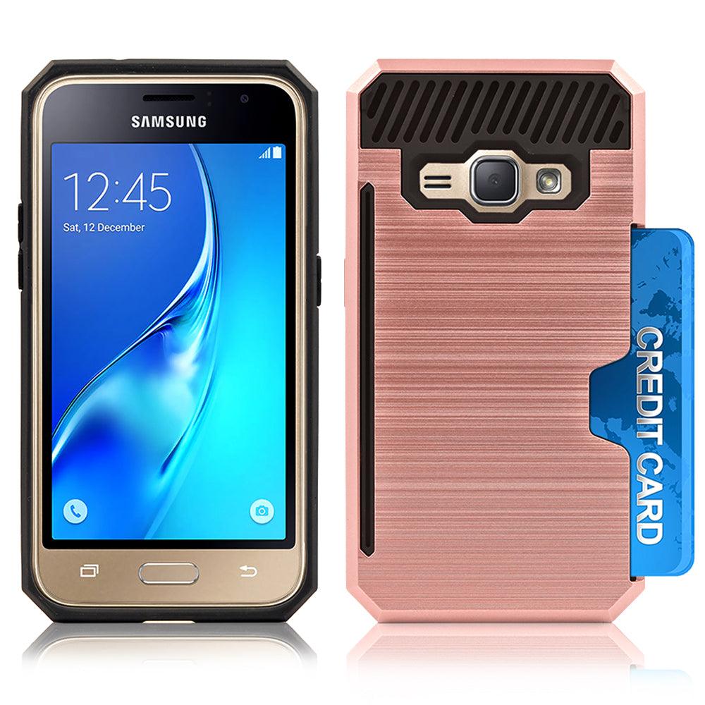 Samsung Galaxy J1 2016 AMP2 Slim PC Brushed Metal Protective